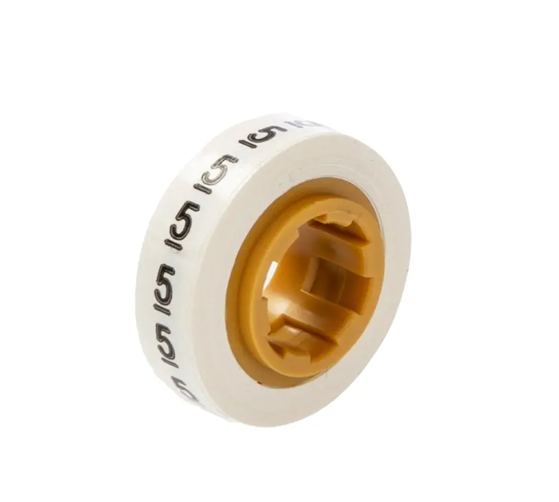 Produktfoto 1 von 3M SDR Kabelmarkierung, Beschriftung: 5, 5.46 mm x 2.43 mm