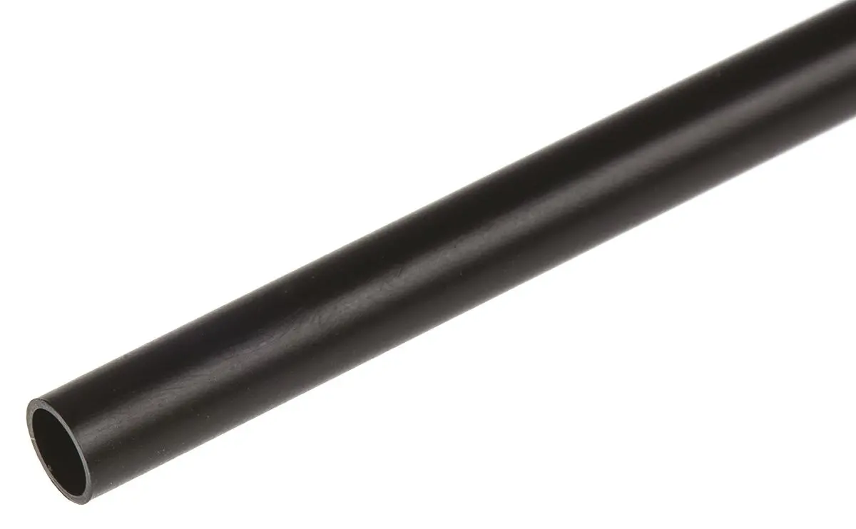 Produktfoto 1 von TE Connectivity SCL Wärmeschrumpfschlauch, Polyolefin Schwarz, Ø 3.2 mm Schrumpfrate 2.5:1, Länge 300mm