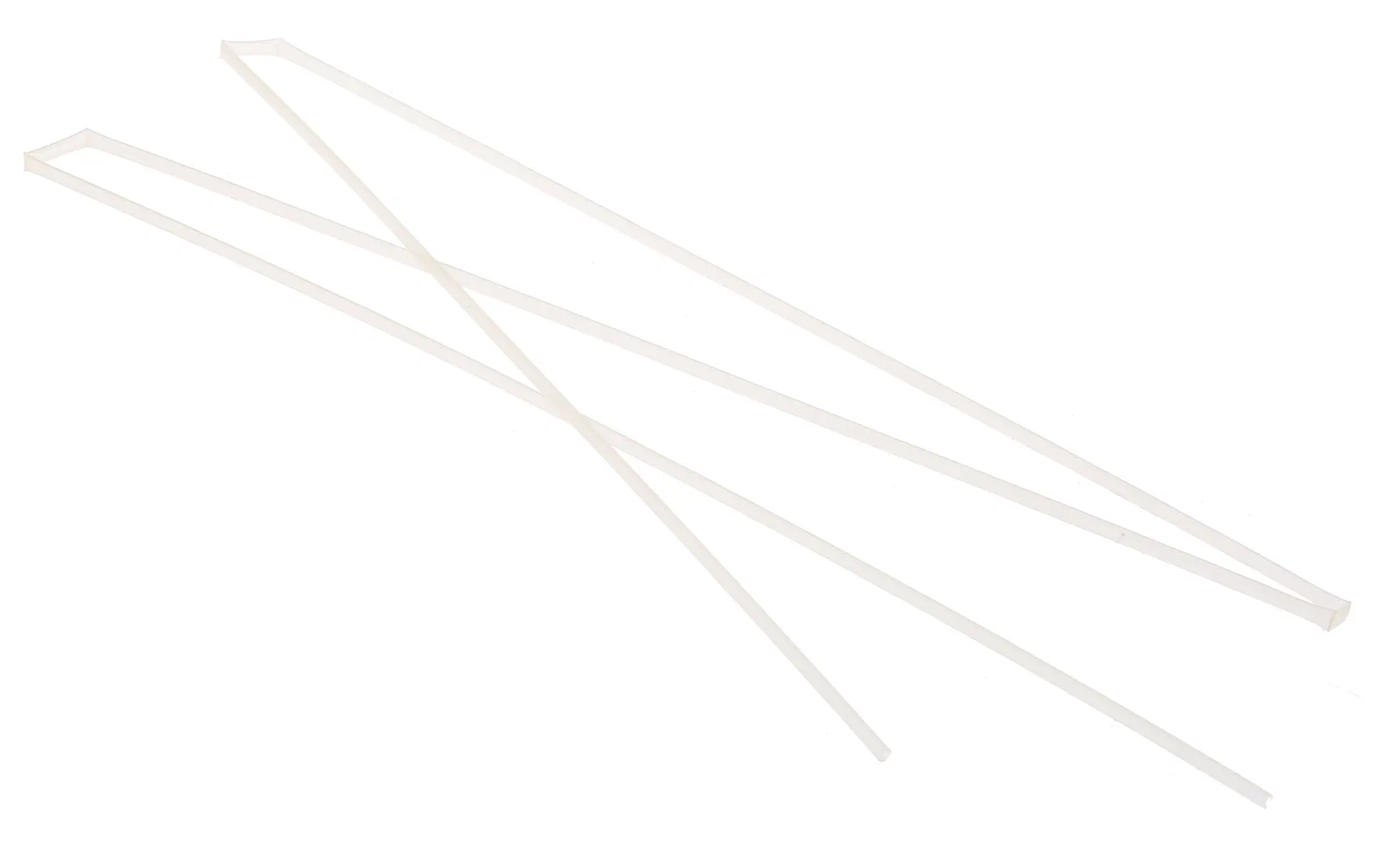 Produktfoto 1 von RS PRO Wärmeschrumpfschlauch, Fluorpolymer Klar, Ø 2.4 mm Schrumpfrate 2:1, Länge 1.2m