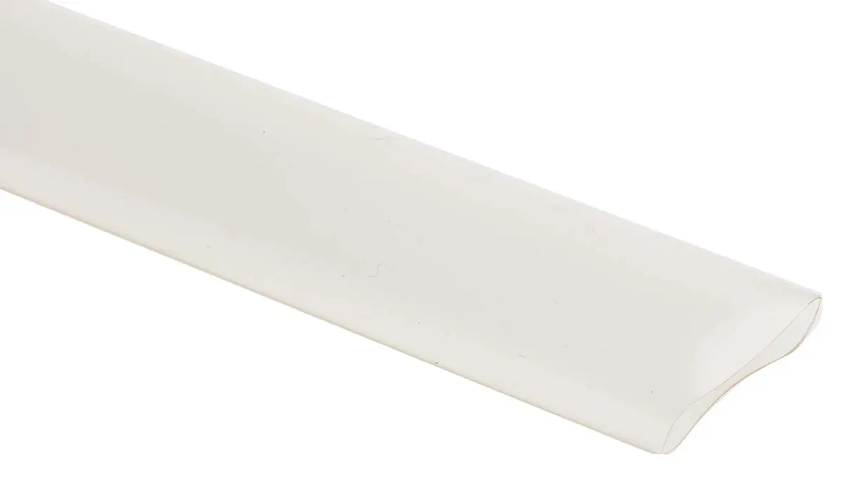 Produktfoto 1 von RS PRO Wärmeschrumpfschlauch, Fluorpolymer Klar, Ø 12.7 mm Schrumpfrate 2:1, Länge 1.2m