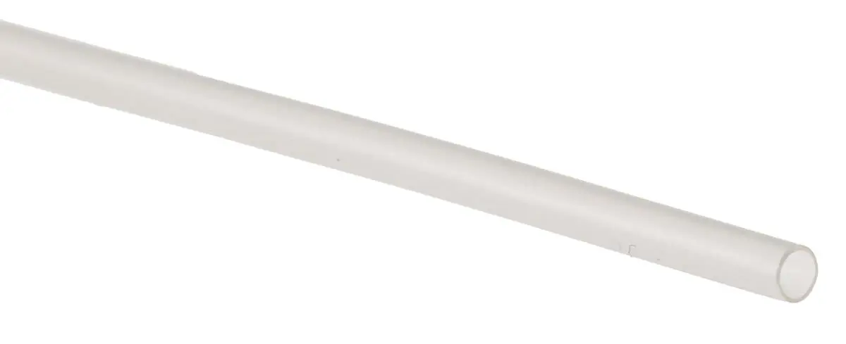RS PRO Wärmeschrumpfschlauch, Polyolefin Klar, Ø 1.6 mm Schrumpfrate 2:1, Länge 1.2m