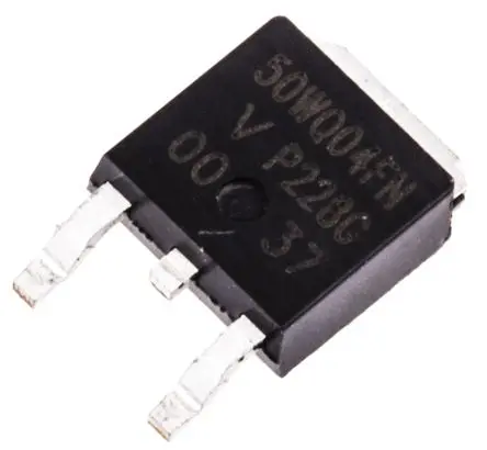 Produktfoto 1 von Vishay Oberfläche Diode Schottky-Diode Einfach, 40 V / 5.5 A, 3-Pin TO-252