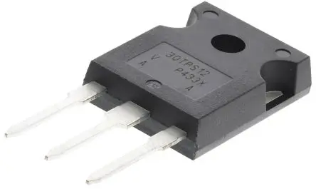 Produktfoto 1 von Vishay SCR Thyristoren 20 A TO-247 1200 V, Gate-Trigger 45 mA 300 A 1.3 V
