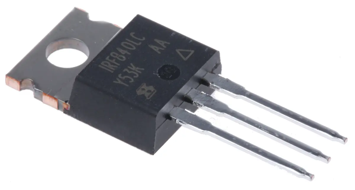 Produktfoto 1 von Vishay N-Kanal, THT MOSFET 500 V / 8 A 125 W, 3-Pin TO-220AB
