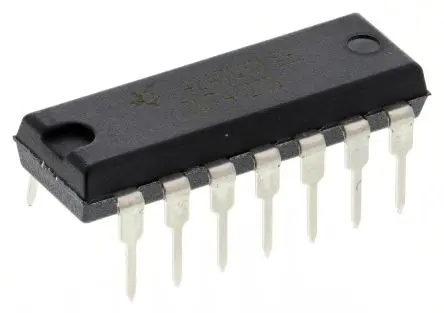 Produktfoto 1 von Texas Instruments Monostabiler Kippstufe 74 1 Anz. Elem./ Chip 16 mA L Pegel, -0.4 mA H Pegel, PDIP, 14-Pin, 13 mA-max.,
