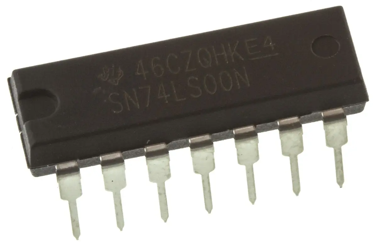 Texas Instruments Logikgatter, 4-Elem., NAND, LS, 8 mA, 14-Pin, PDIP, 2