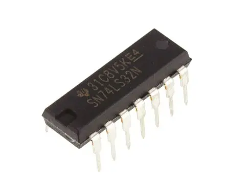 Produktfoto 1 von Texas Instruments Logikgatter, 4-Elem., ODER, LS, 8 mA, 14-Pin, PDIP, 2
