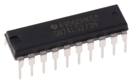 Produktfoto 1 von Texas Instruments IC Flip-Flop 8, LS, Einzelne Schiene, Einseitig, PDIP, 20-Pin