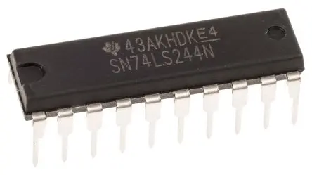 Produktfoto 1 von Texas Instruments Buffer & Line-Driver Buffer & Line-Driver LS 8-Bit Tri-State Nicht invertierend 20-Pin PDIP