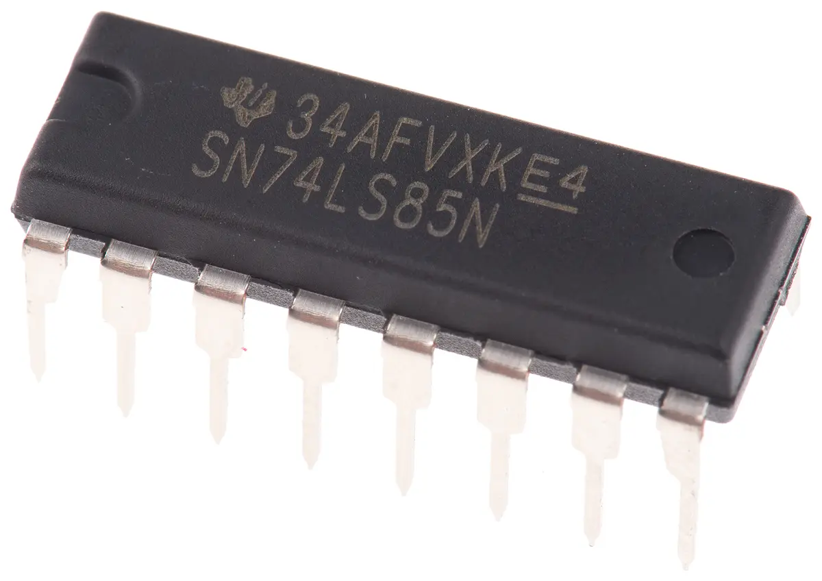 Produktfoto 1 von Texas Instruments Komparator LS 4-Bit Aktiv-High Nicht invertierend PDIP 16-Pin