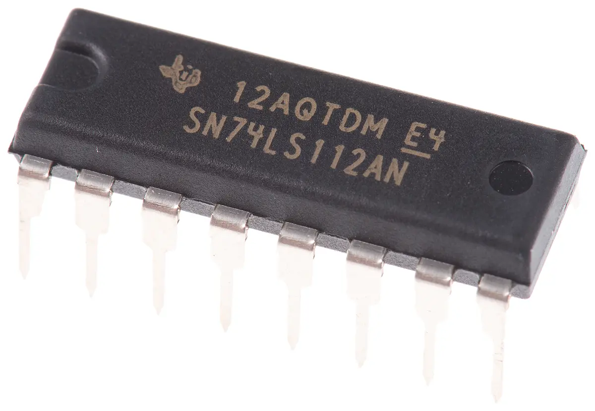 Produktfoto 1 von Texas Instruments IC Flip-Flop 2, LS, Einseitig, PDIP, 16-Pin