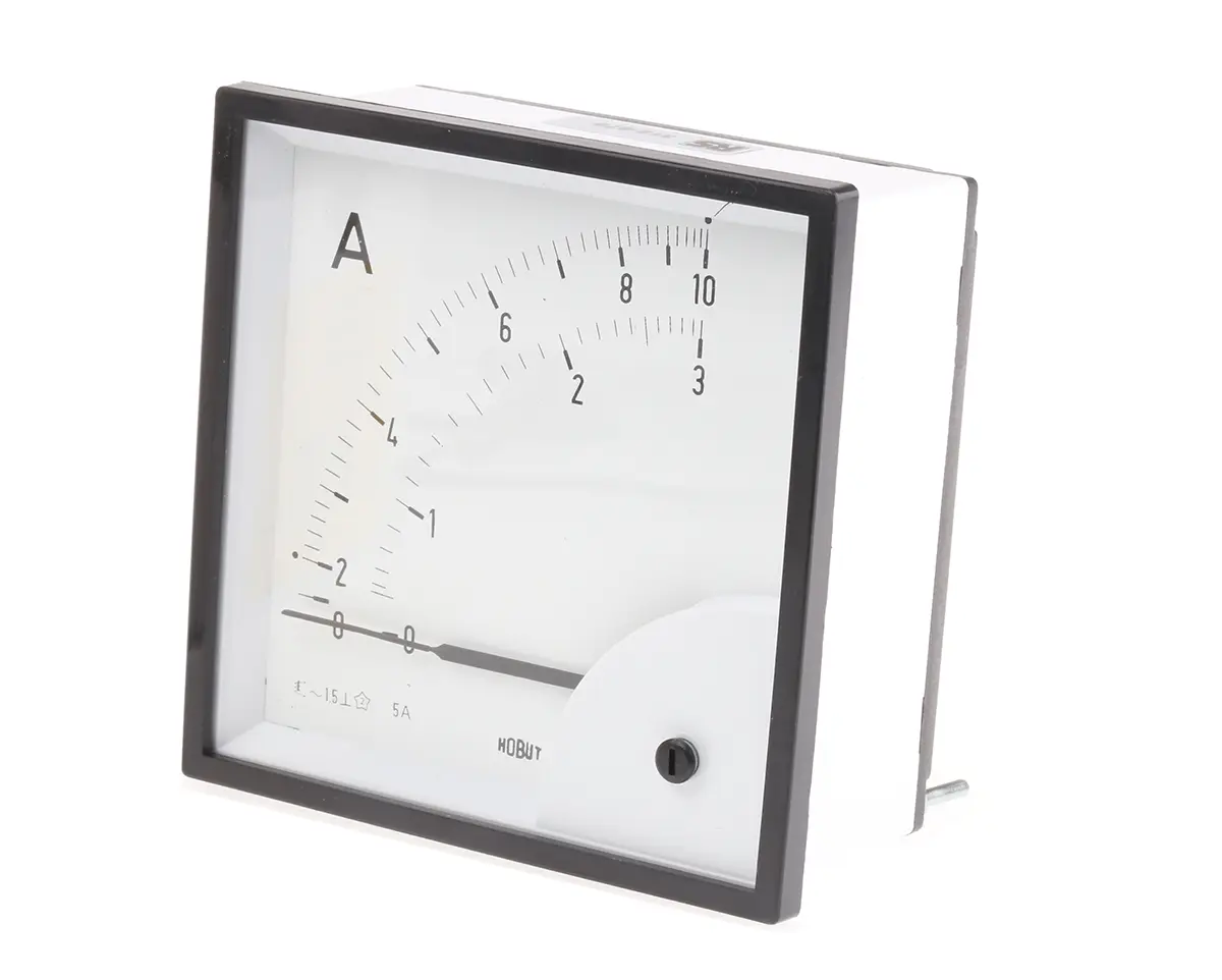 Produktfoto 1 von HOBUT D96SD Amperemeter AC Dreheisen, 92 mm x 92 mm T. 38.5 mm / Class 1.5