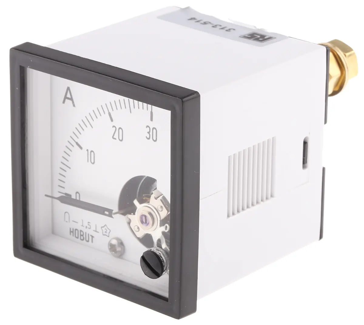 Produktfoto 1 von HOBUT D48MC Amperemeter 30 A Wechselstrom/Gleichstrom Dreheisen, 43 mm x 48 mm T. 43 mm / Class 1.5