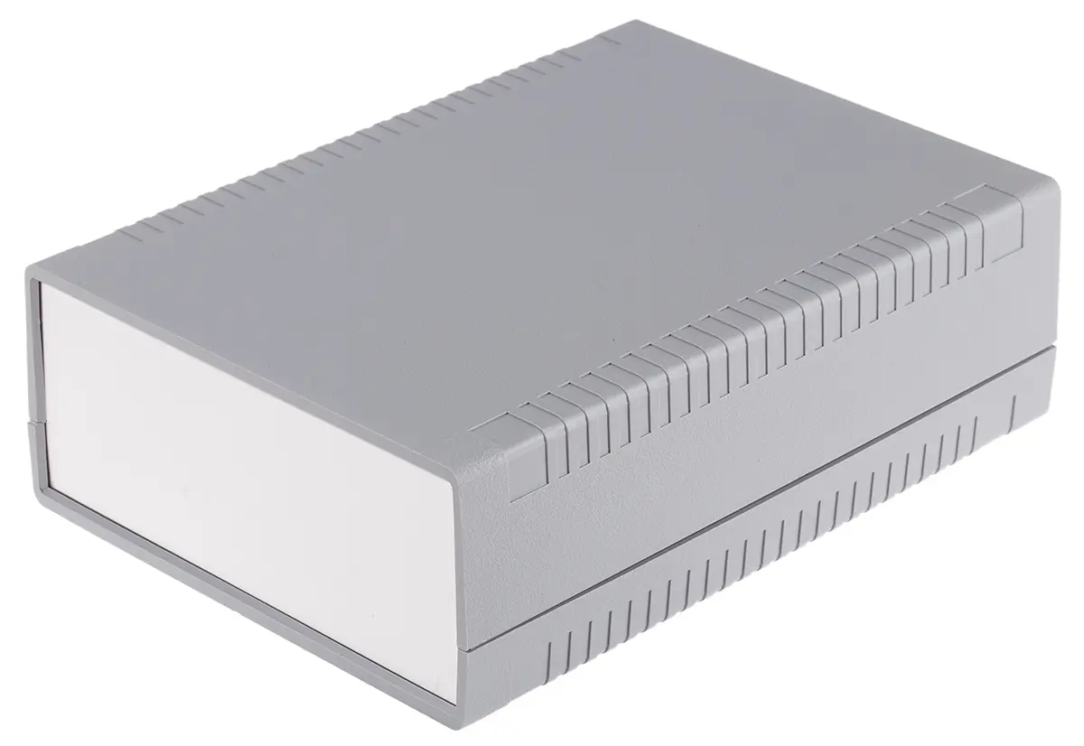 Produktfoto 1 von RS PRO, Schalengehäuse, Grau, ABS, IP54 60 mm, 190 mm, 140 mm, G7
