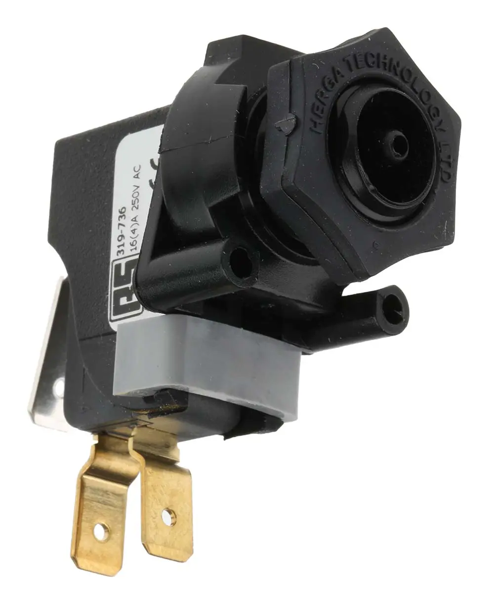 Produktfoto 1 von RS PRO 687 Druckluftschalter Panel 250 mm Rastend