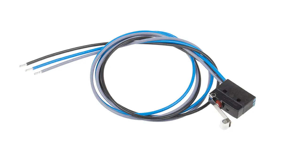 Produktfoto 1 von ZF Mikroschalter Rollenhebel-Betätiger Lot, 1-poliger Umschalter, 250 V ac, 6A IP6K7 0.78N -40 °C - 105 °C