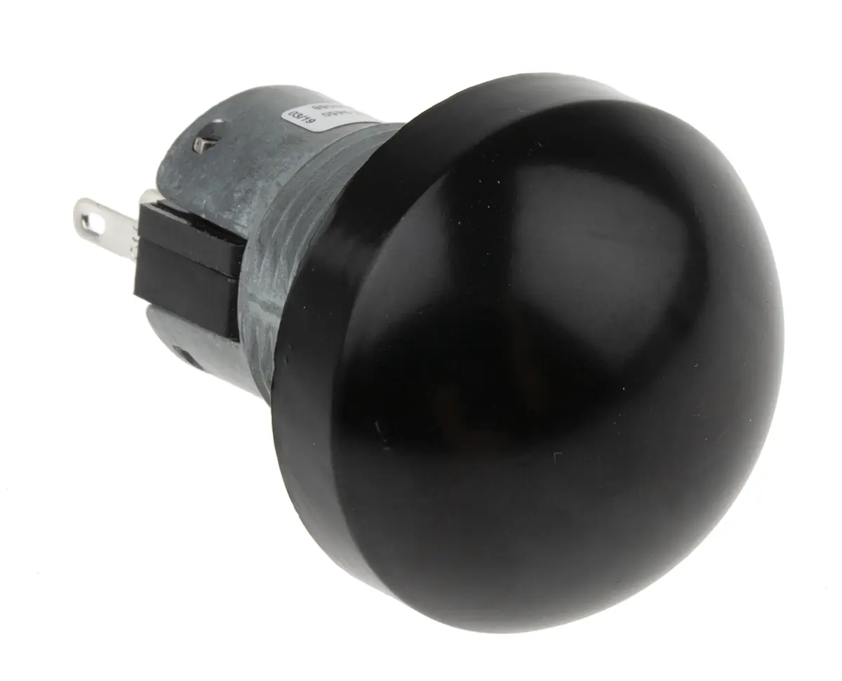 Produktfoto 1 von ITW 76-94 Druckschalter lichtdurchlässig Tastend Panel Ø 22 mm, 1-poliger Umschalter / 10 A 250 V ac, IP40