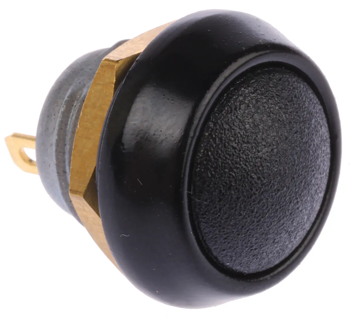 Produktfoto 1 von ITW 59 Miniaturdruckschalter Tastend Panel Ø 13.6 mm, SPST / 400mA 50 V dc 125 V ac, IP67