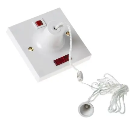 Produktfoto 1 von MK Electric Baldachin-Schalter Weiß 1-pol.