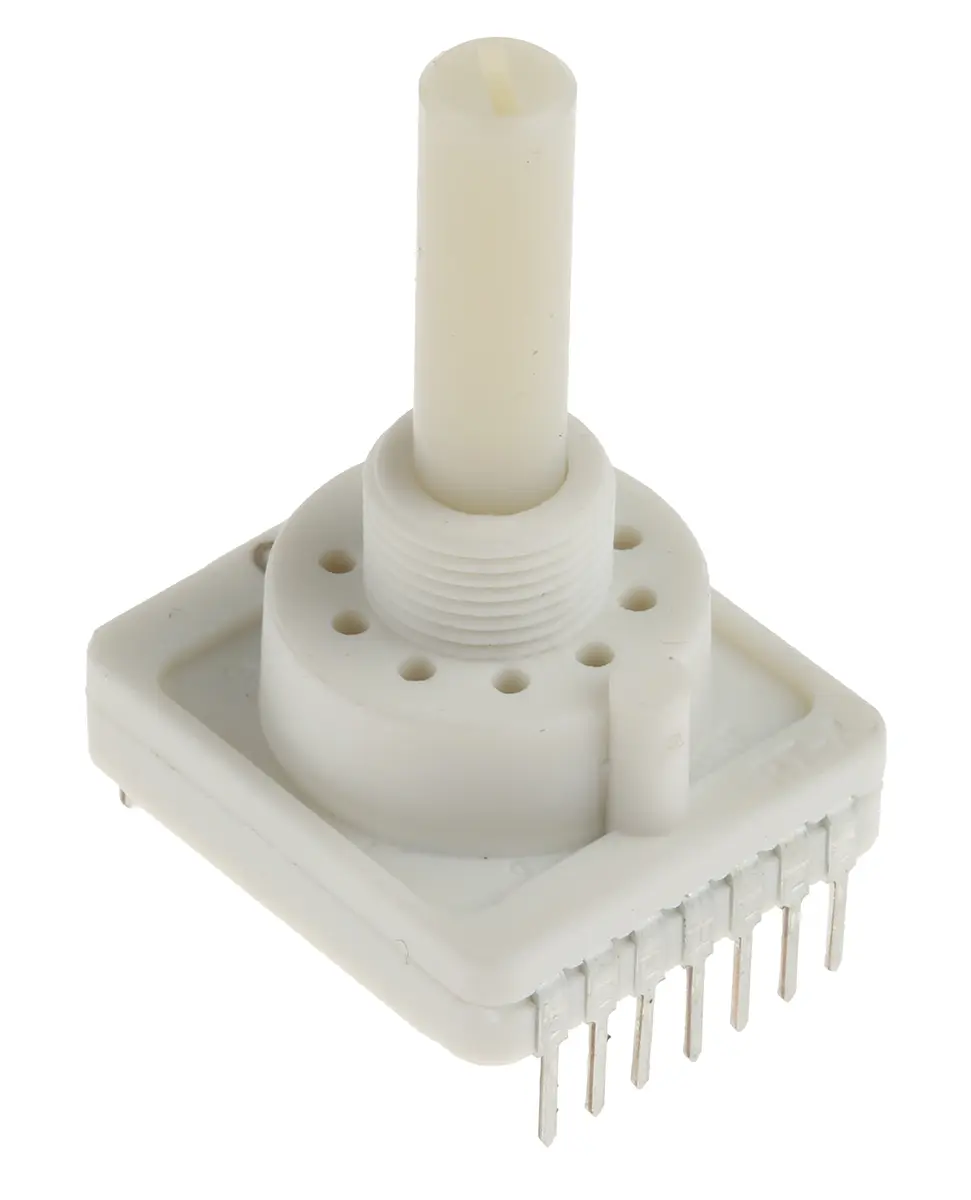 Produktfoto 1 von C & K, BCD Drehschalter Ein/Aus-Schalter, 1-polig 60V ac / 150 mA @ 60 V dc BCD, 22mm x 25.8mm x 43.6mm