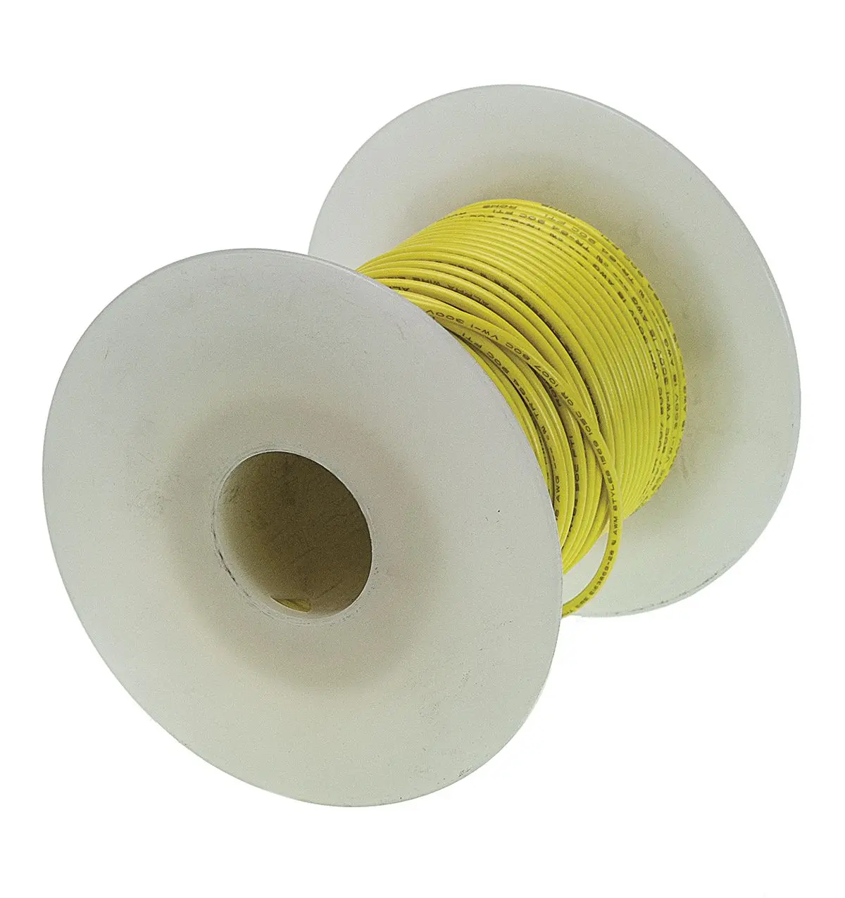 Produktfoto 1 von Alpha Wire 3055/1 Schaltdraht, 18 AWG 30 m Gelb Ø 2.01 mm 16 Litzen Polyvinylchlorid