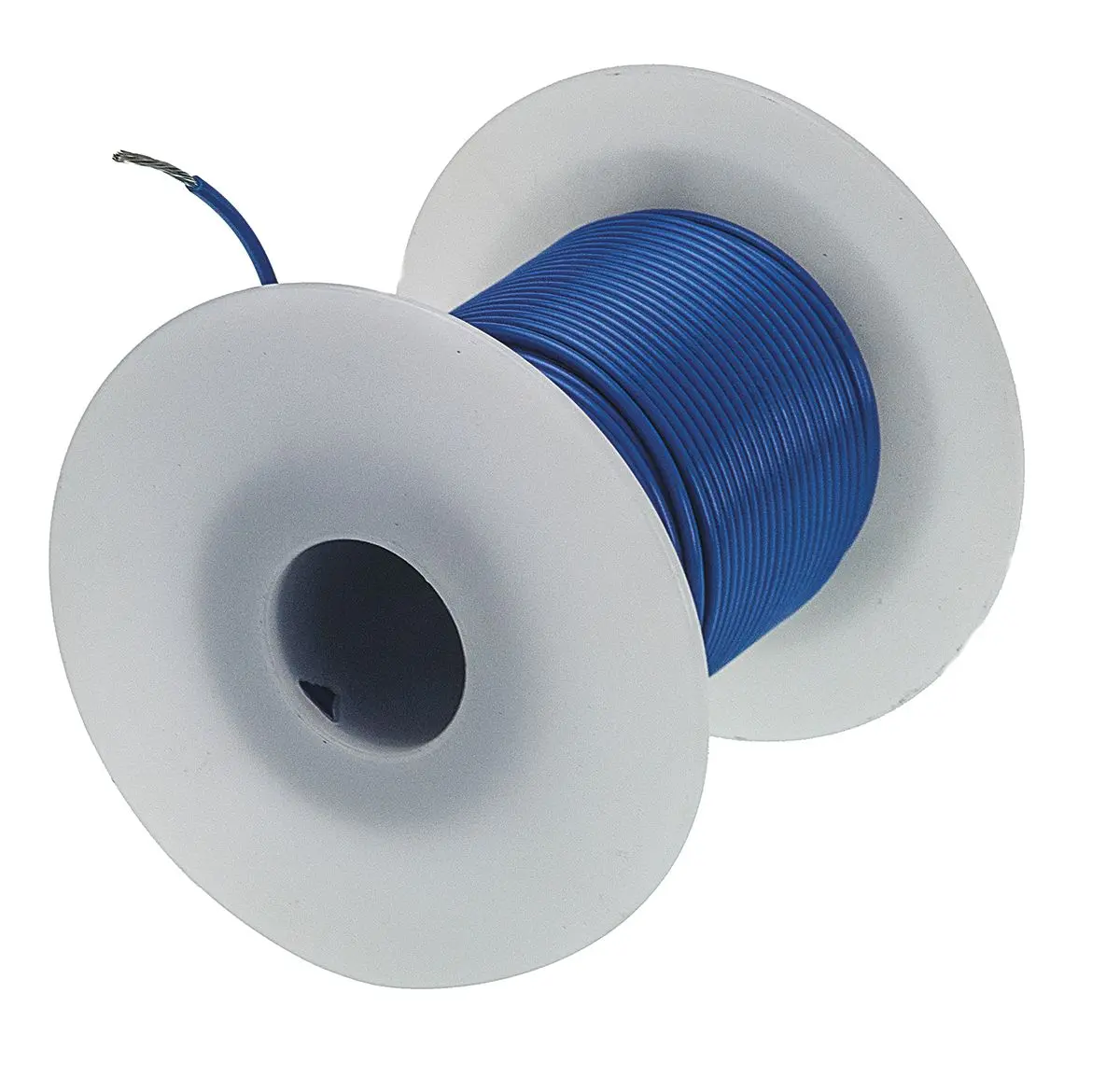 Produktfoto 1 von Alpha Wire 3055/1 Schaltdraht, 18 AWG 30 m Blau Ø 2.01 mm 16 Litzen Polyvinylchlorid