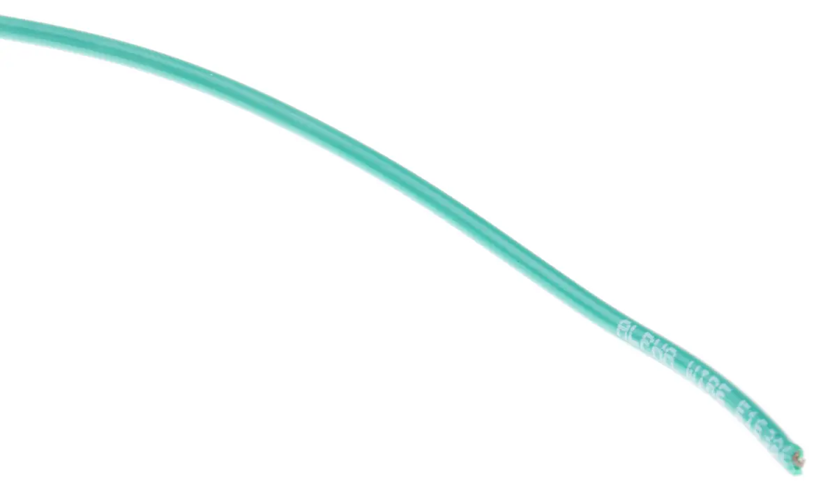 Produktfoto 1 von Alpha Wire 3053 Schaltdraht, 20 AWG 30 m Grün Ø 1.75 mm 10 Litzen Polyvinylchlorid