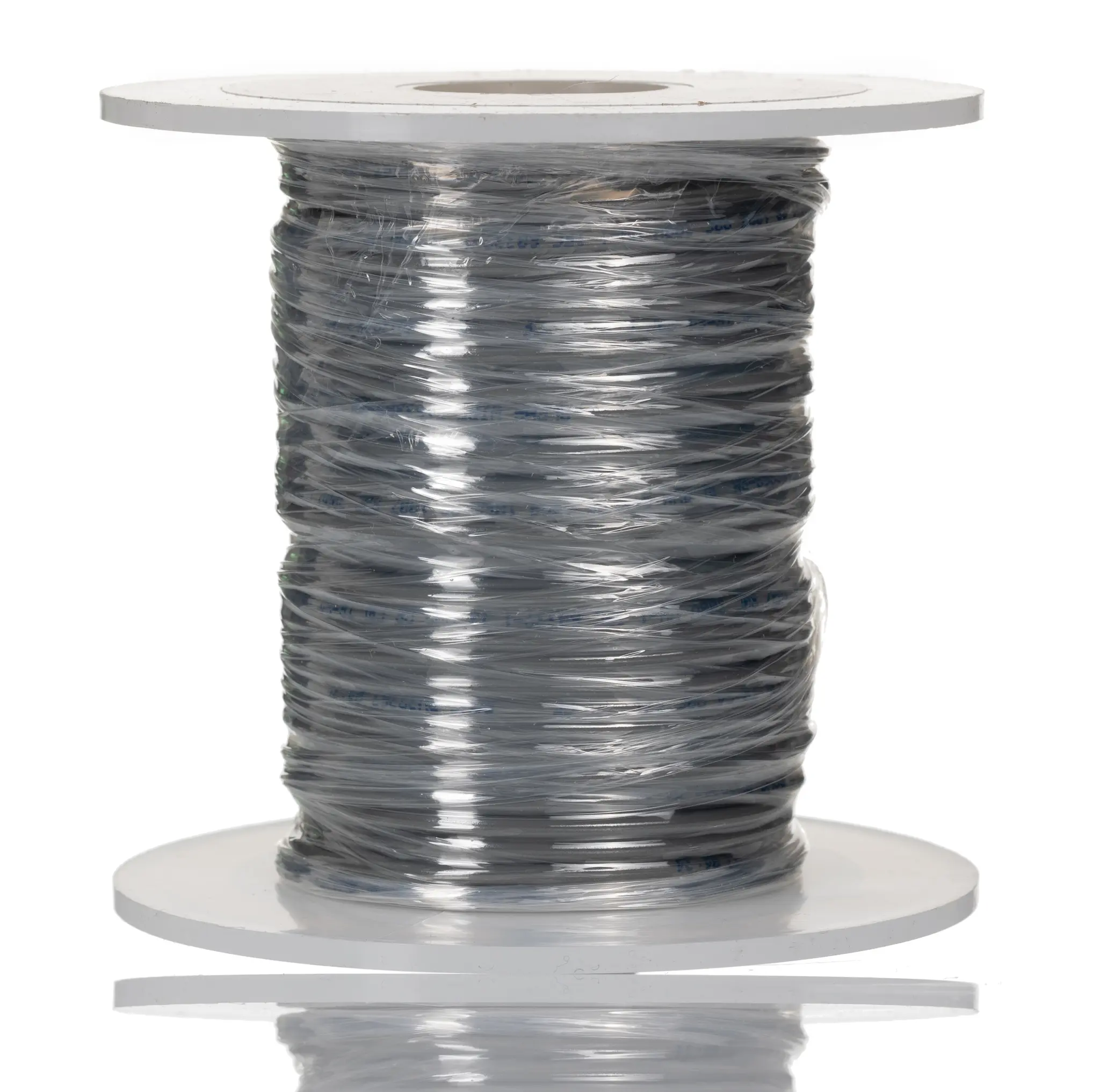 Produktfoto 1 von Alpha Wire Premium 3055 Schaltdraht, 18 AWG 30 m Grau Ø 2.01 mm 16 Litzen Polyvinylchlorid