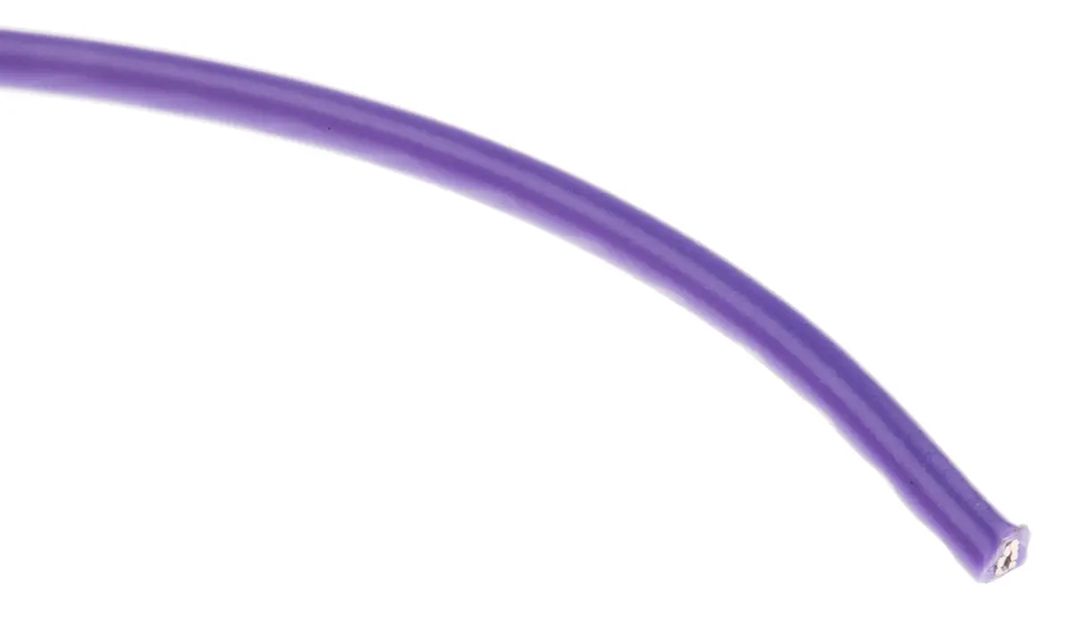 Produktfoto 1 von Alpha Wire Schaltdraht, 20 AWG 30 m Violett Ø 1.75 mm 10 Litzen Polyvinylchlorid