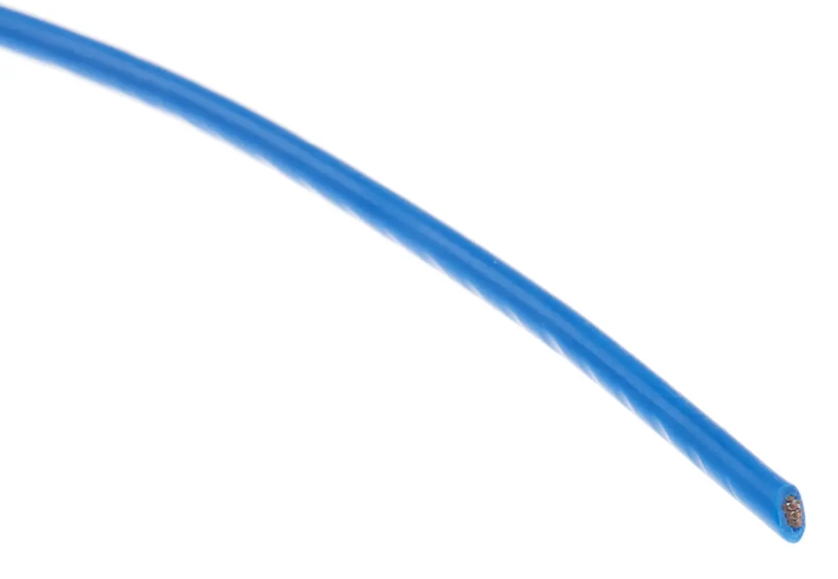 Produktfoto 1 von Alpha Wire Premium Schaltdraht, 20 AWG 30 m Blau Ø 1.75 mm 10 Litzen Polyvinylchlorid