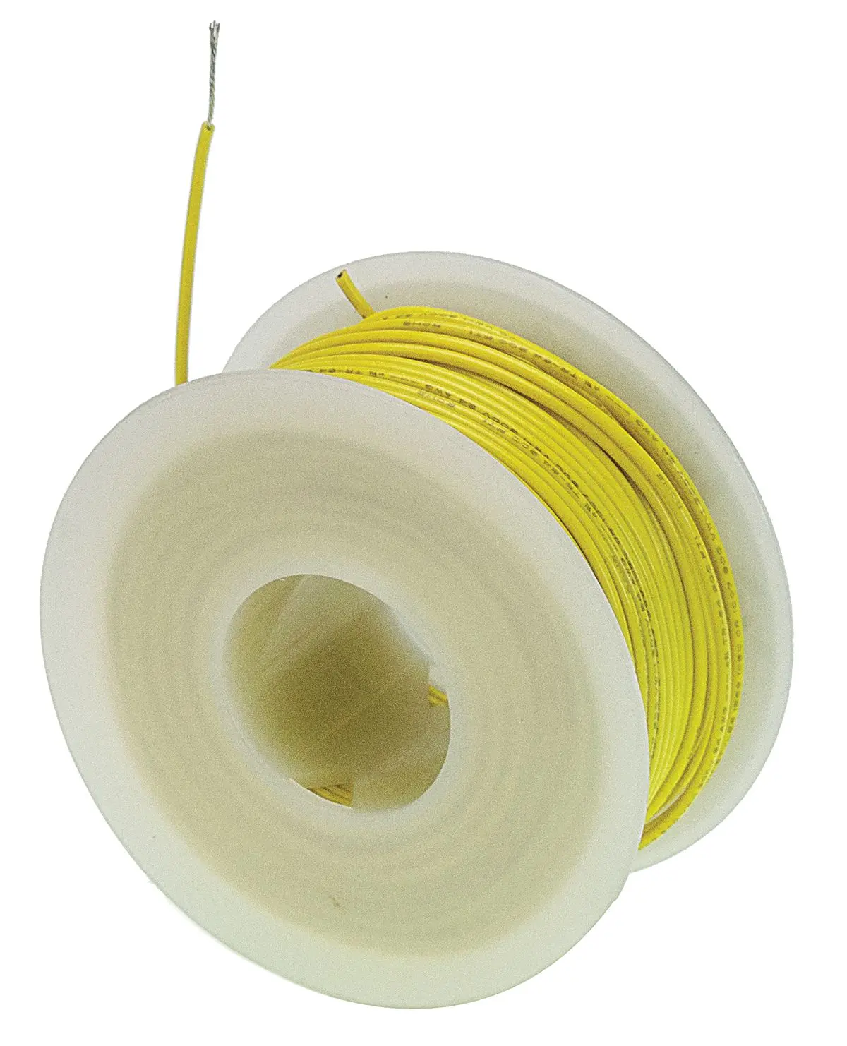 Produktfoto 1 von Alpha Wire 3050 Schaltdraht, 24 AWG 30 m Gelb Ø 1.42 mm 7 Litzen Polyvinylchlorid