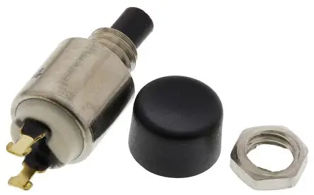 Produktfoto 1 von APEM 9000 Miniaturdruckschalter Tastend Panel Ø 4.2 mm, SPST / 100mA 30 V dc