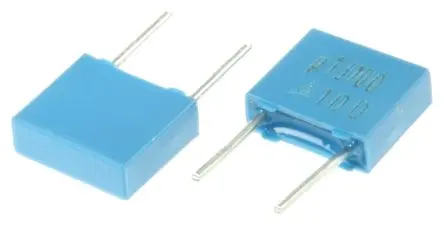 TDK B32529, AEC-Q200 Rev D 100 nF 63V ac 100 V dc Folienkondensator, Durchsteckmontage 2 Raster 5 mm