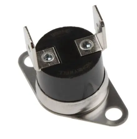 Produktfoto 1 von Honeywell Bimetall Thermostat, 135 °C Schließen/150 °C Öffnen oder Schließen bei Anstieg, 250 V ac SPST