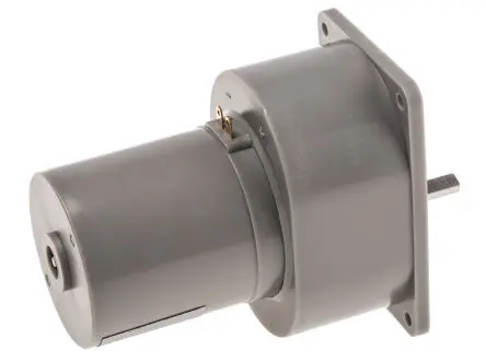 Produktfoto 1 von Philips M. Getriebe DC-Getriebemotor bis 30 Ncm, 12V dc / 5 W, 60U/min, Wellen-Ø 4 mm, 54mm x 39 mm x 16 mm