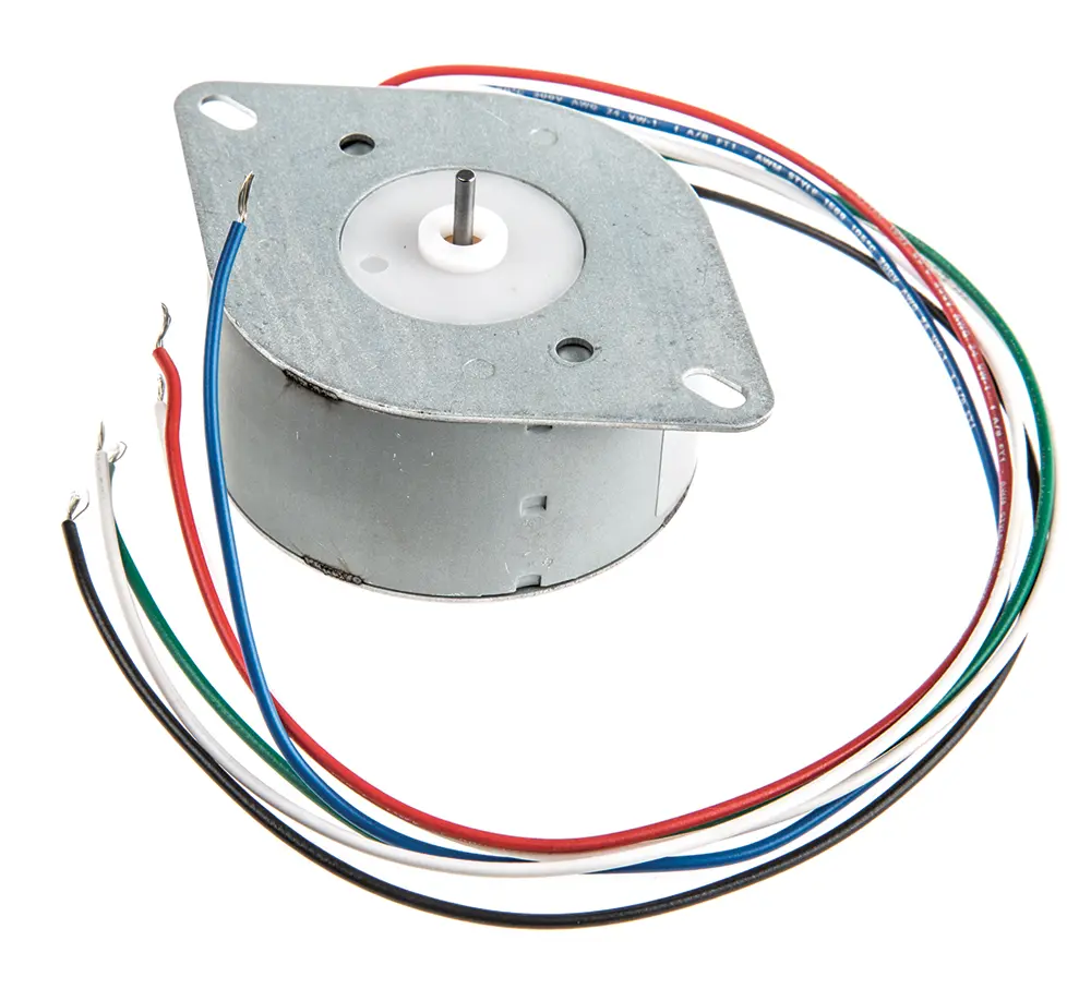 Produktfoto 1 von Crouzet Permanentmagnet 7.5 ° Schrittmotor 12.9 V / 0.28 A 57 mNm Wellen-Ø 2 mm