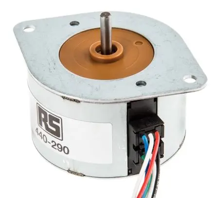 Produktfoto 1 von Crouzet Permanentmagnet 7.5 ° Schrittmotor 12.5V / 0.39A 0.16Nm Wellen-Ø 4 mm