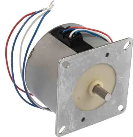 Produktfoto 1 von Crouzet 820000 Wechselstrommotor, 2-phasig 24-polig Umschaltbar, 2.65 W 250U/min 230V, 240 V