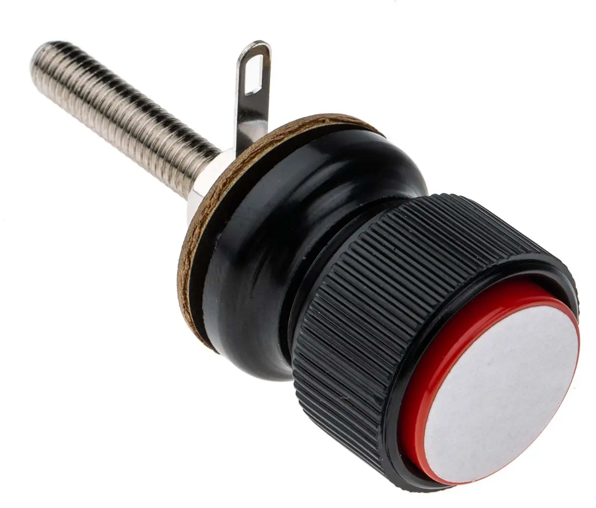 Produktfoto 1 von RS PRO Kontaktstift, Phenol Harz, Tenitbutyrat, Rot, 3 kV, M6 30A Isoliert