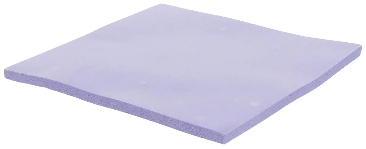 Laird Wärmeleitmaterial, 3W/m·K, Bornitrid Silikon Elastomer Selbstklebend, Stärke 4mm, 100 x 100mm