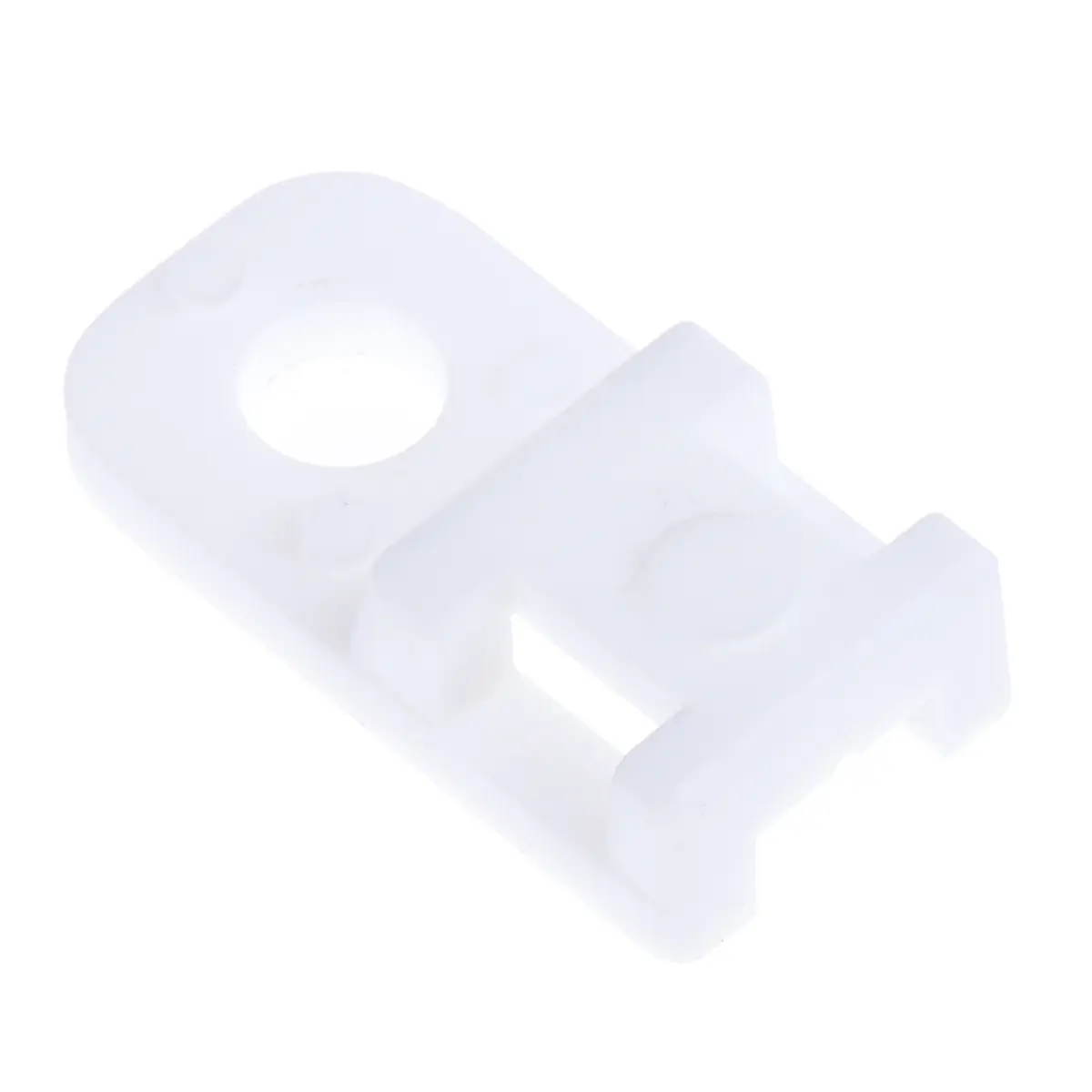 Produktfoto 1 von HellermannTyton CT Befestigungssockel, Nylon 6.6 Natur 20.4 mm x 4.6 mm Kabelbinder x 10.2 mm für 4.3 mm
