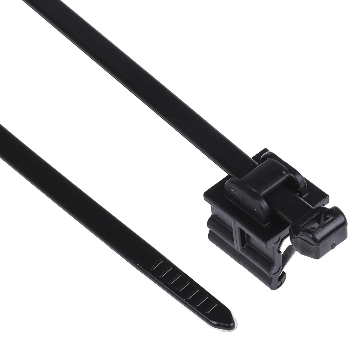 Produktfoto 1 von HellermannTyton T50R Nylon 6.6 Kabelverbindungssatz Kabelbinder Schwarz 14 mm x 200 mm