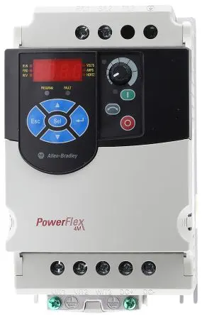 Produktfoto 1 von Allen Bradley PowerFlex 4M 1-Phasen Frequenzumrichter 2.2 kW 240V ac 11 A 400Hz