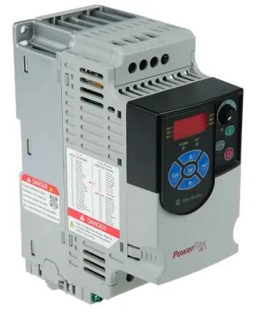 Produktfoto 1 von Allen Bradley PowerFlex 4M 1-Phasen Frequenzumrichter 0.2 kW 240V ac 1.6 A 400Hz