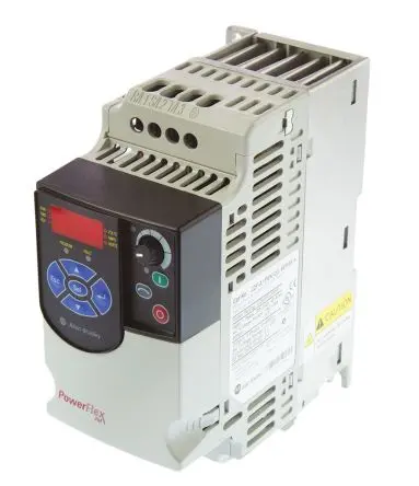 Produktfoto 1 von Allen Bradley PowerFlex 4M 1-Phasen Frequenzumrichter 0.2 kW 240V ac 2.5 A 400Hz