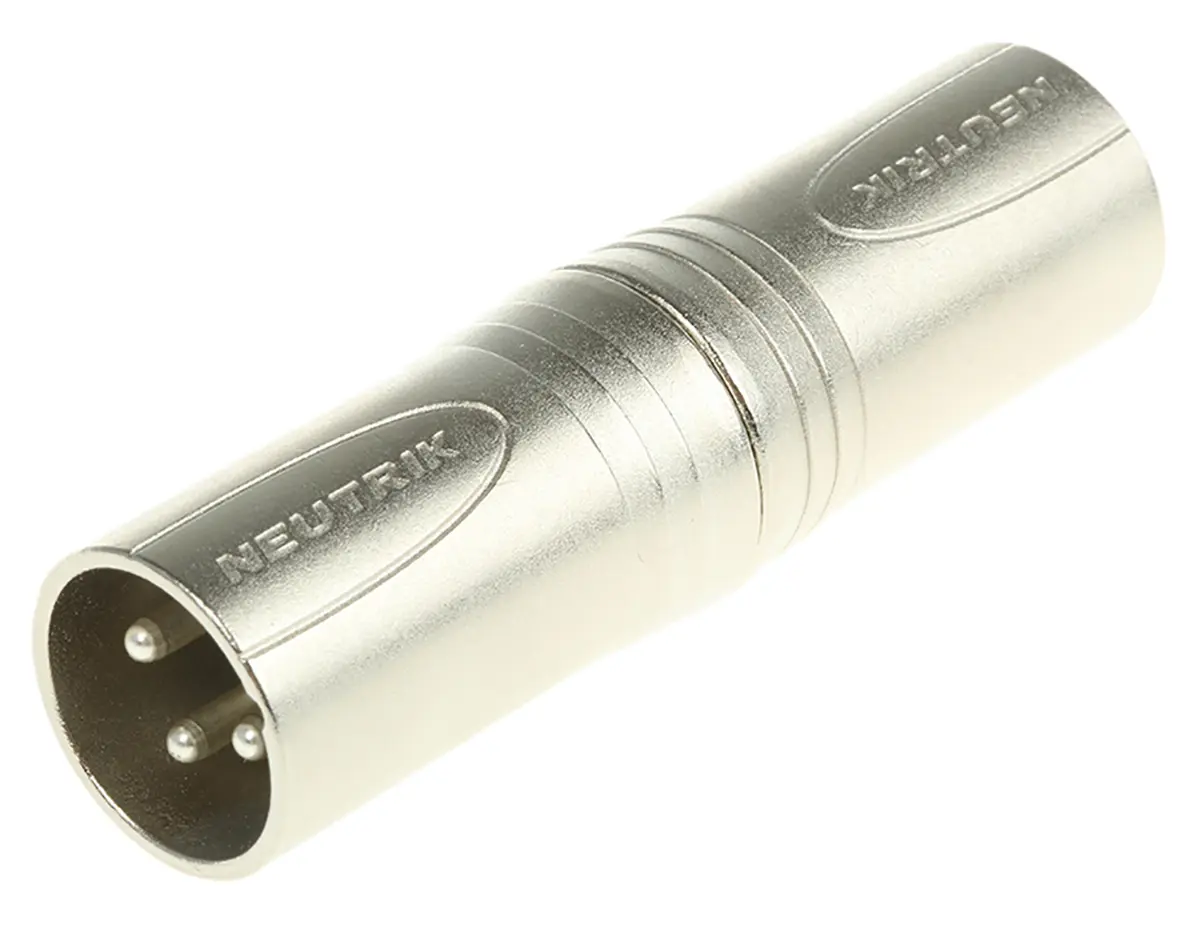 Produktfoto 1 von Neutrik Gerade XLR XLR Stecker Audio AV-Adapter Stecker, 73.7 mm