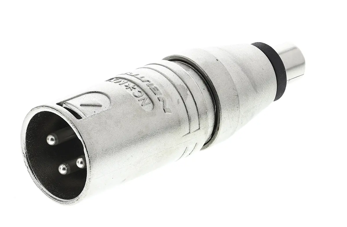 Neutrik Gerade XLR RCA Stecker Audio AV-Adapter Buchse, 68 mm