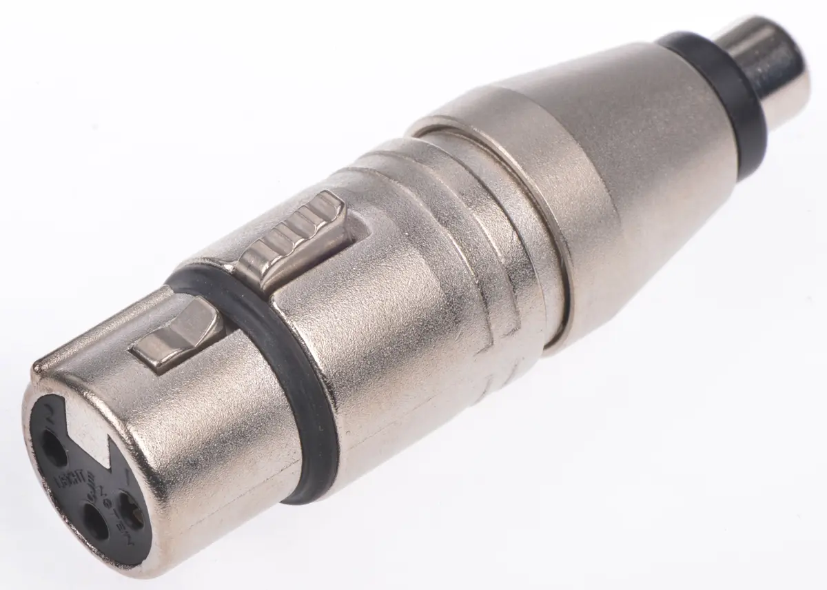 Produktfoto 1 von Neutrik Gerade XLR RCA Buchse Audio AV-Adapter Buchse, 68 mm
