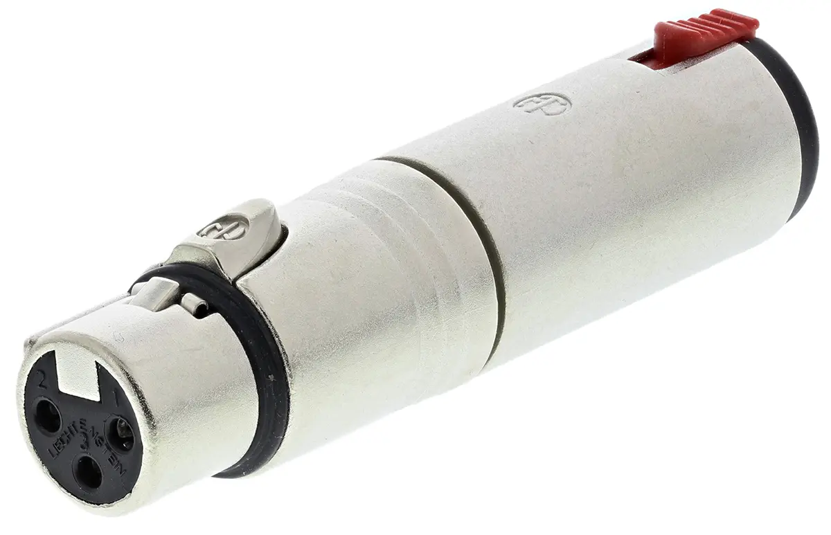 Produktfoto 1 von Neutrik Gerade Stereo 6,35 mm XLR Buchse Audio AV-Adapter Buchse, 81 mm