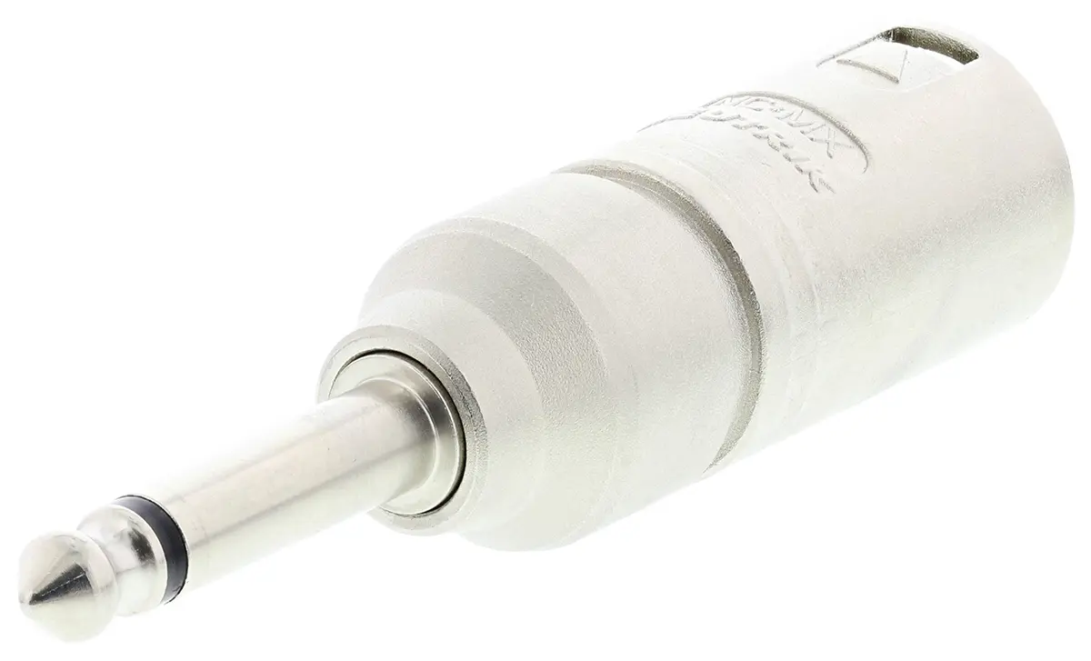 Produktfoto 1 von Neutrik Gerade Mono 6,35 mm XLR Stecker Audio AV-Adapter Stecker, 87 mm